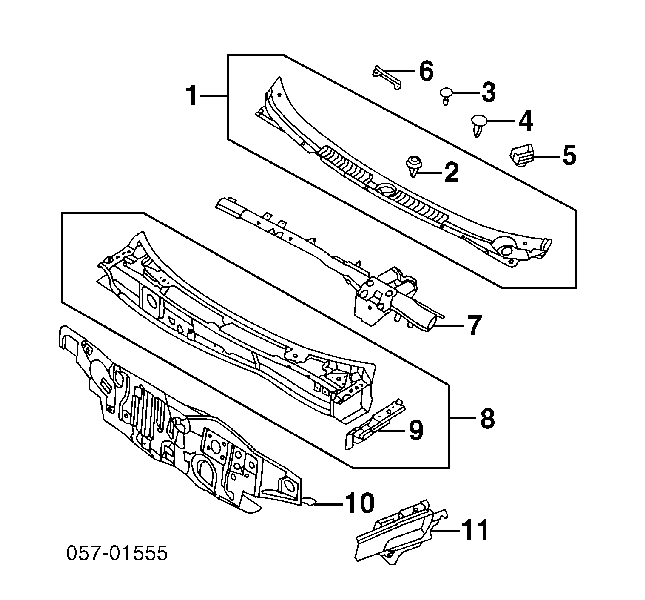 90381PA010 Subaru 