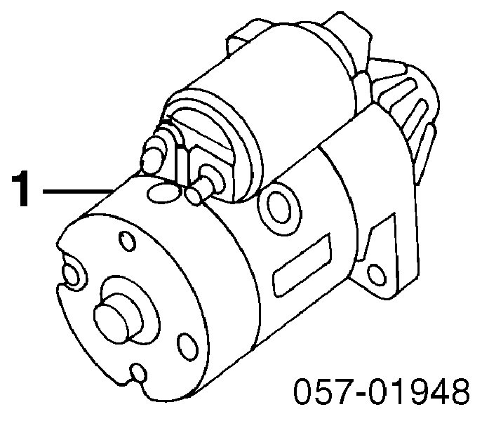 M313327D Mitsubishi motor de arranco