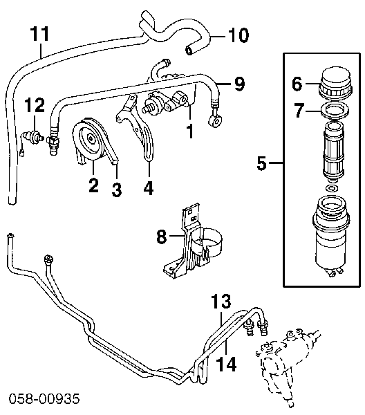 Ремень генератора 8943821050 Honda