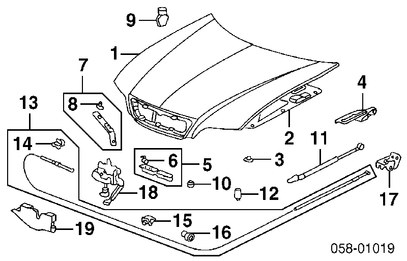  91516SM4013 Honda