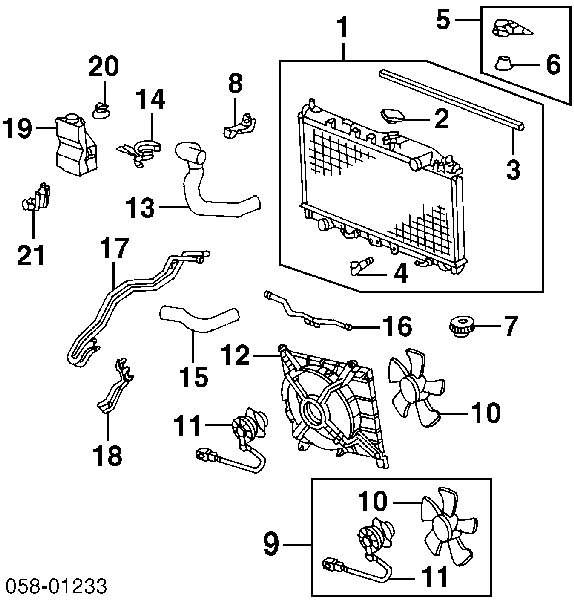  19101P1R000 Honda