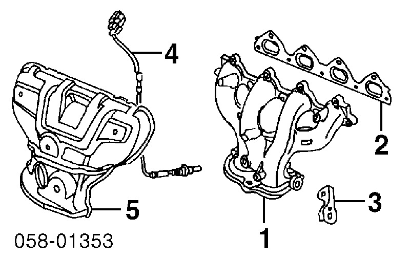 36531P2RA01 Honda sonda lambda, sensor de oxigênio