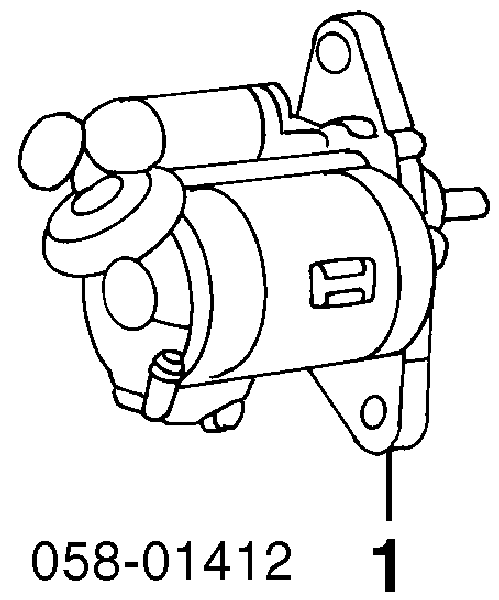Motor de arranco H521A51 NPS