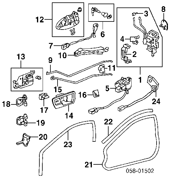 72156SR3J01 Honda 