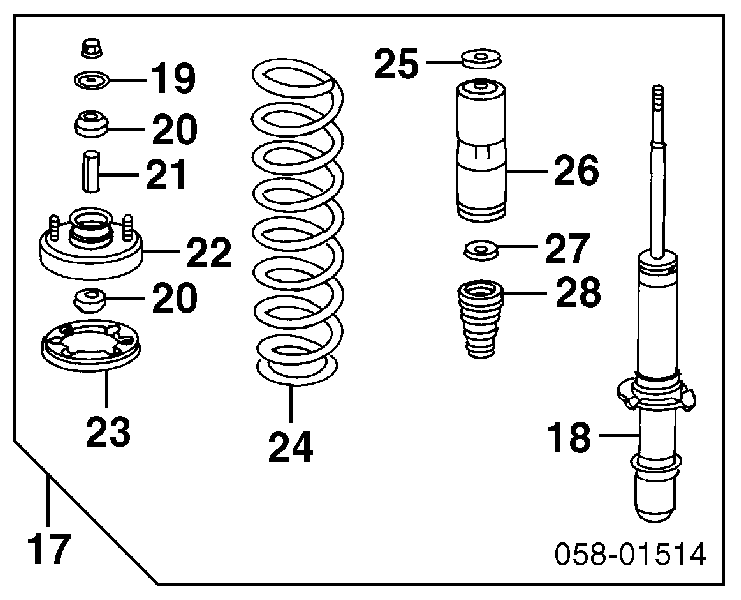  51687SM4024 Honda