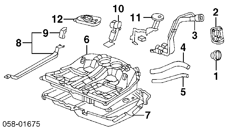 17040SZ3A50 Honda 