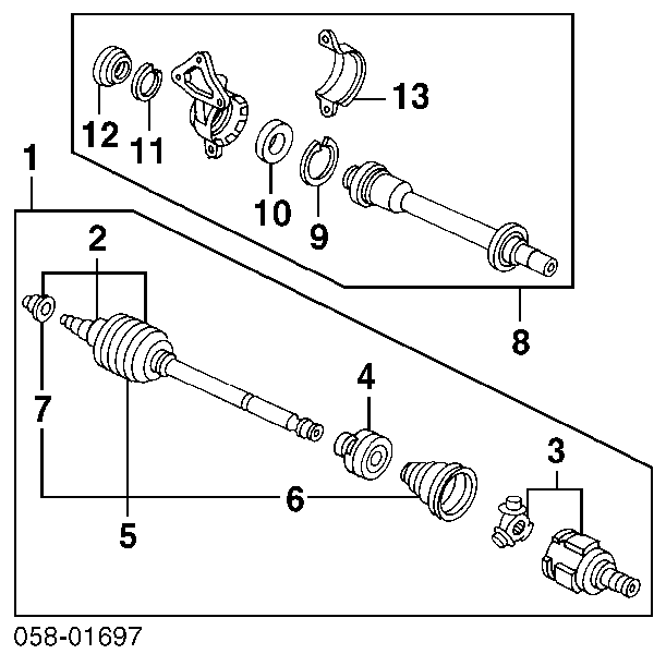 44017S87A52 Honda 