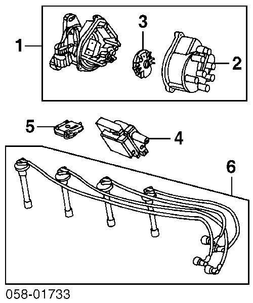 30100P2EA12 Honda distribuidor de ignição (distribuidor)