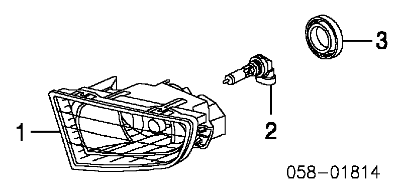 Противотуманные фары Акура МДХ YD1 (Acura MDX)
