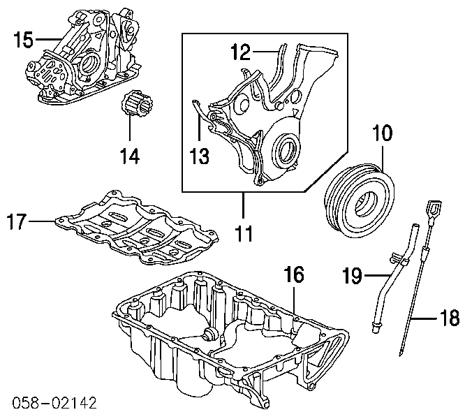  15100P8EA02 Honda