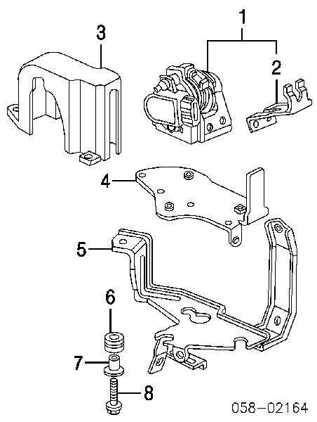 Sensor de posição de pedal de acelerador (de gás) para Honda CR-V (RE)
