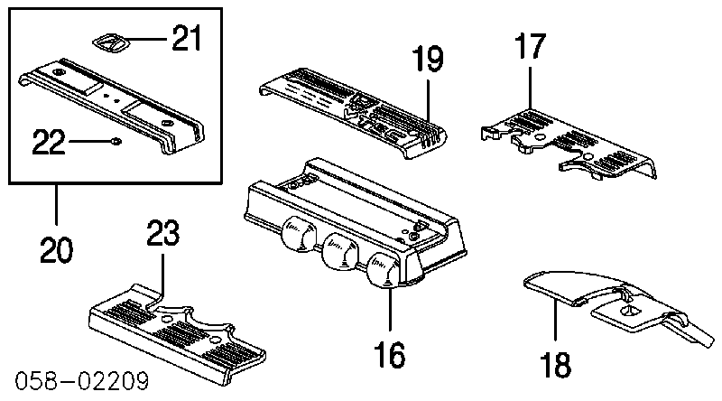  90672SW5003 Honda