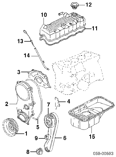 Engrenagem de cadeia da roda dentada da árvore distribuidora de motor para Suzuki Baleno (EG)