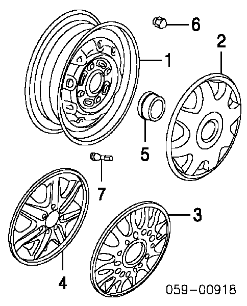 Porca de roda para Suzuki Vitara (ETJA)