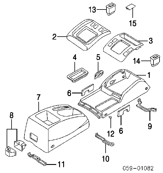  7581165D10T01 Suzuki