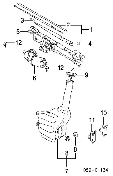 3834054G20 Suzuki 