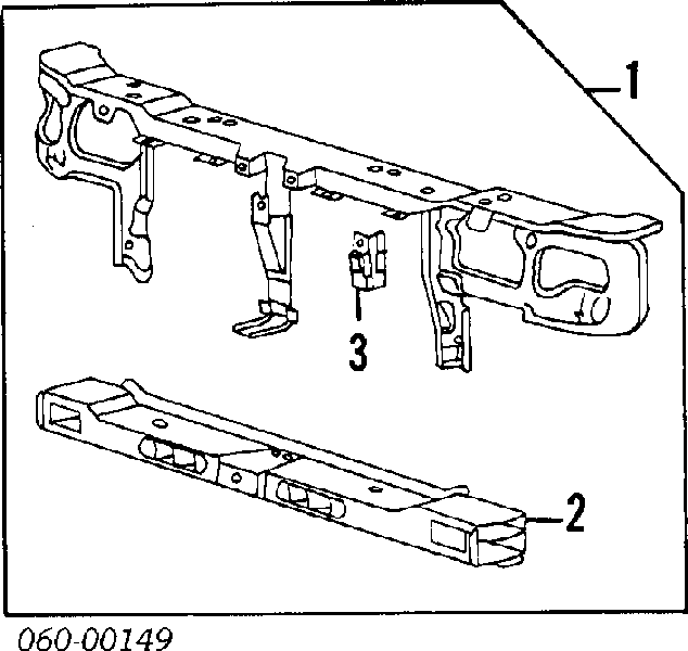 Рамка радиатора 6410024311 Mitsubishi