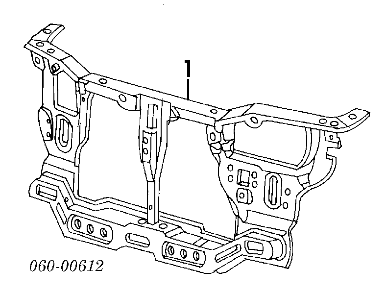 Рамка радиатора 6410022310 Hyundai/Kia