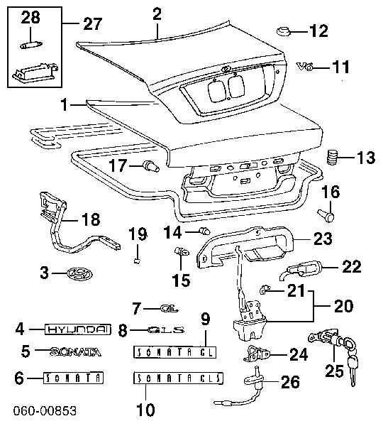 7922034000 Ssang Yong 