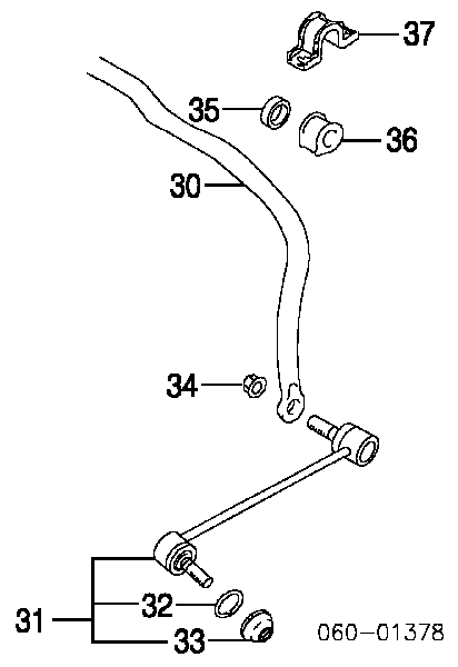 HY-SB-12674 Moog bucha de estabilizador dianteiro