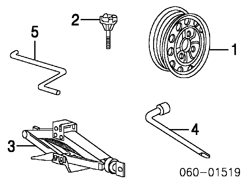 91102D000 Chrysler macaco