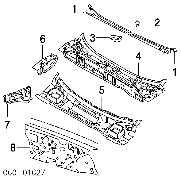  8616025500 Hyundai/Kia