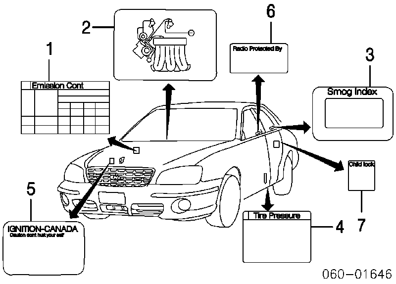  961111C000 Hyundai/Kia