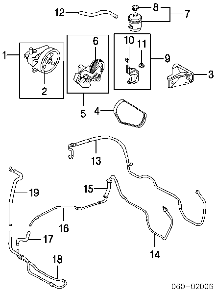 Бачок насоса ГУР 5717626500 Hyundai/Kia