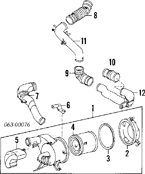 1780187601 Daihatsu filtro de ar