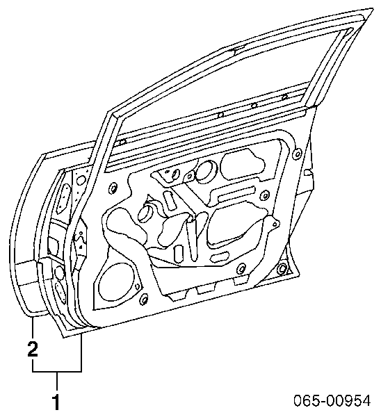 Передняя правая дверь Лексус РХ 300 (Lexus RX)