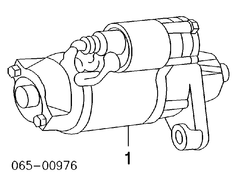 17610 Delco Remy motor de arranco