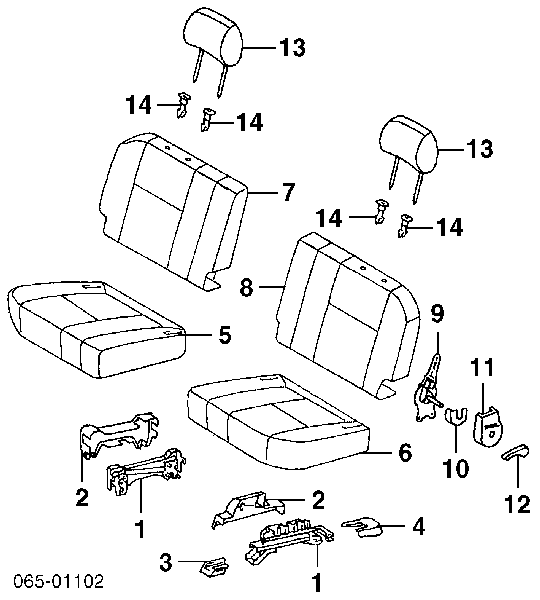 7271060160 Toyota 