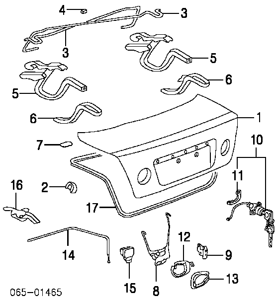 6457253010C0 Toyota 