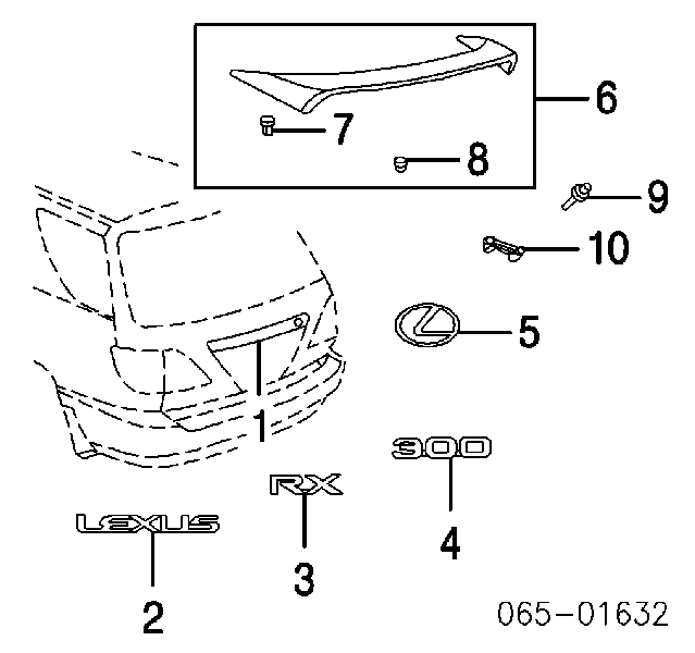  7680148010E0 Toyota