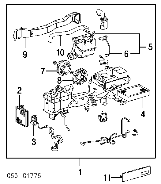 Фильтр салона 8850830110 Toyota