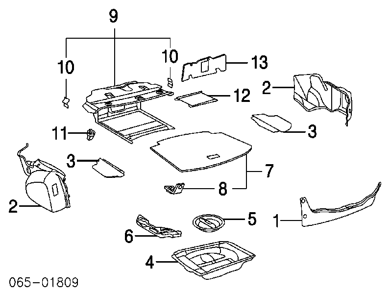  6472630060C0 Toyota