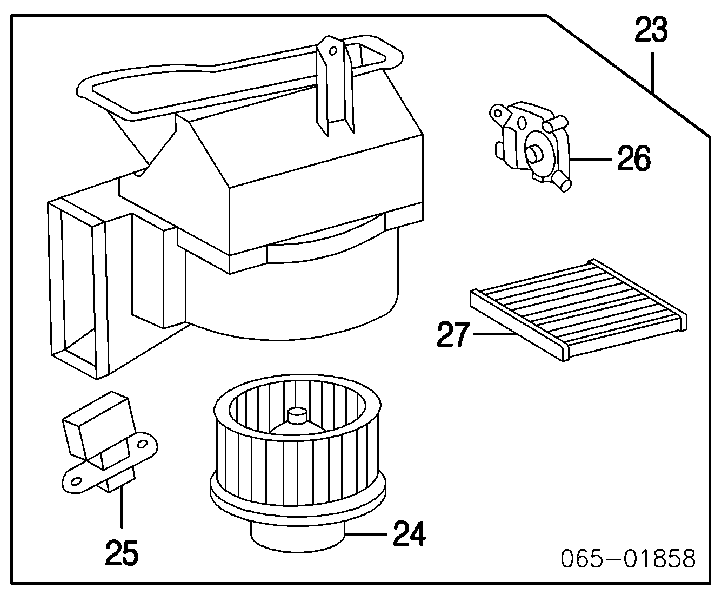 TC-1003C Kavo Parts filtro de salão