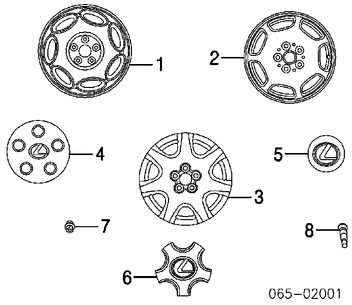 4260350170 Toyota Колпаки на диски