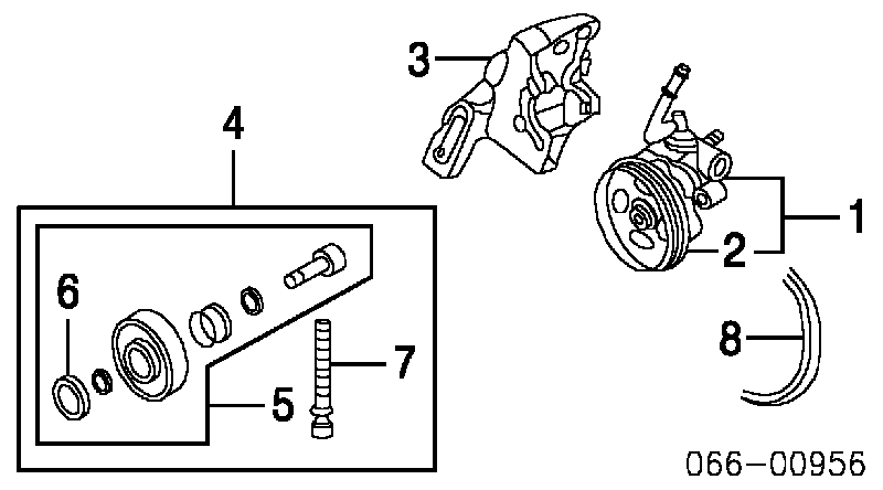 119506P002 Nissan ремень генератора