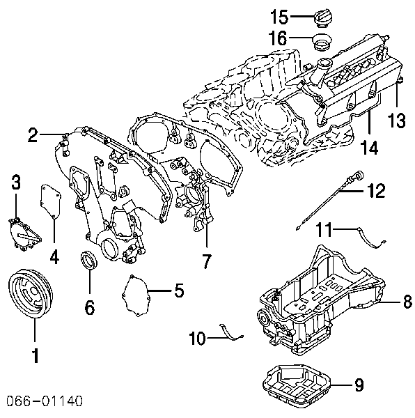 Поддон масляный картера двигателя, верхняя часть Nissan/Infiniti 11110CA00A цена, от 259.89 USD