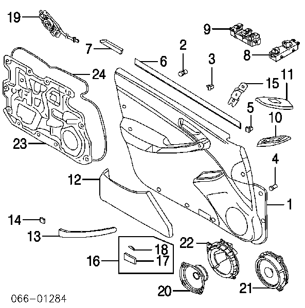  80961AM600 Nissan