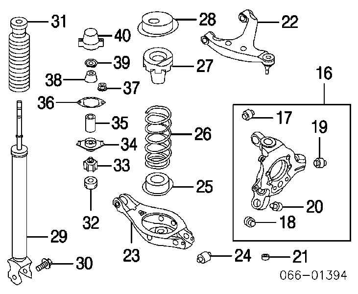  55157AG000 Nissan