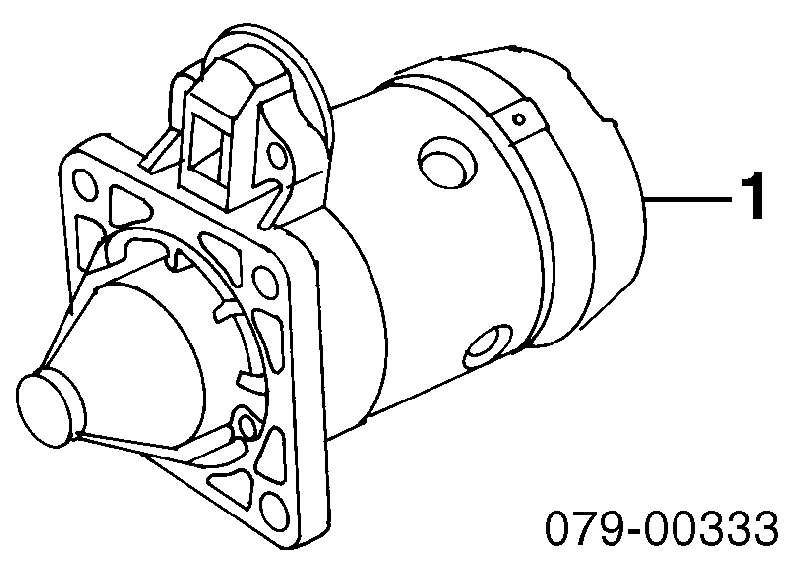 Motor de arranco para Toyota 4Runner (GRN21, UZN21)