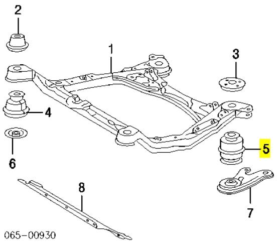 Купить 5221533010 Toyota Сайлентблок переднего подрамника