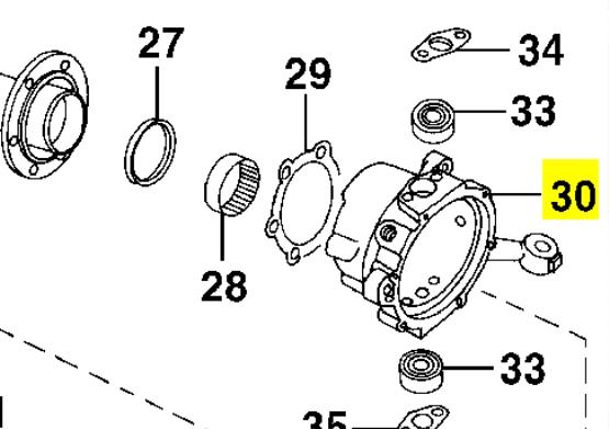 Цапфа (поворотный кулак) передний правый Land Rover FTC5298 цена, от 537.25 USD