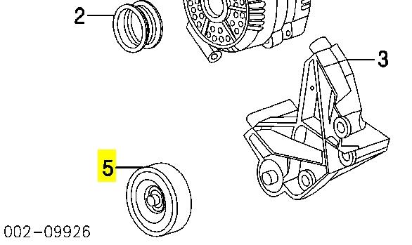 Паразитный ролик F7CZ6C348AA Ford