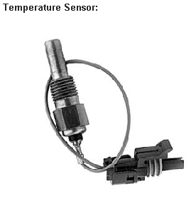 Датчик температуры охлаждающей жидкости, на приборе на Chevrolet Cavalier RS 