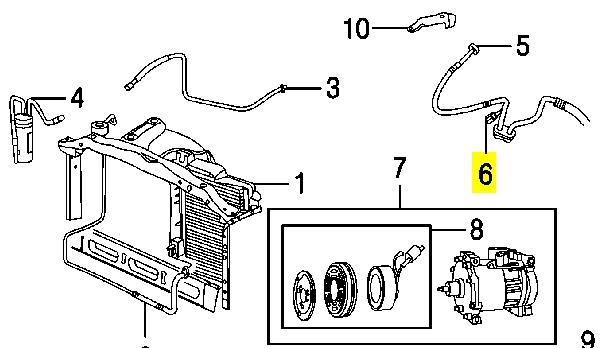 04799758 Chrysler sensor de pressão de óleo da caixa de mudança