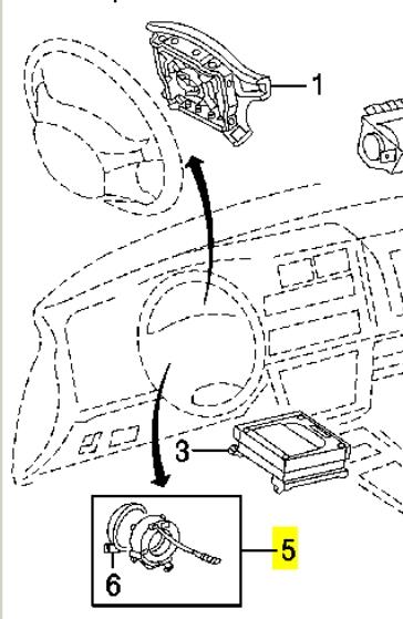 Шлейф Airbag 8430606030 TOYOTA