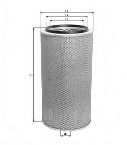 LX506 Knecht-Mahle filtro de ar